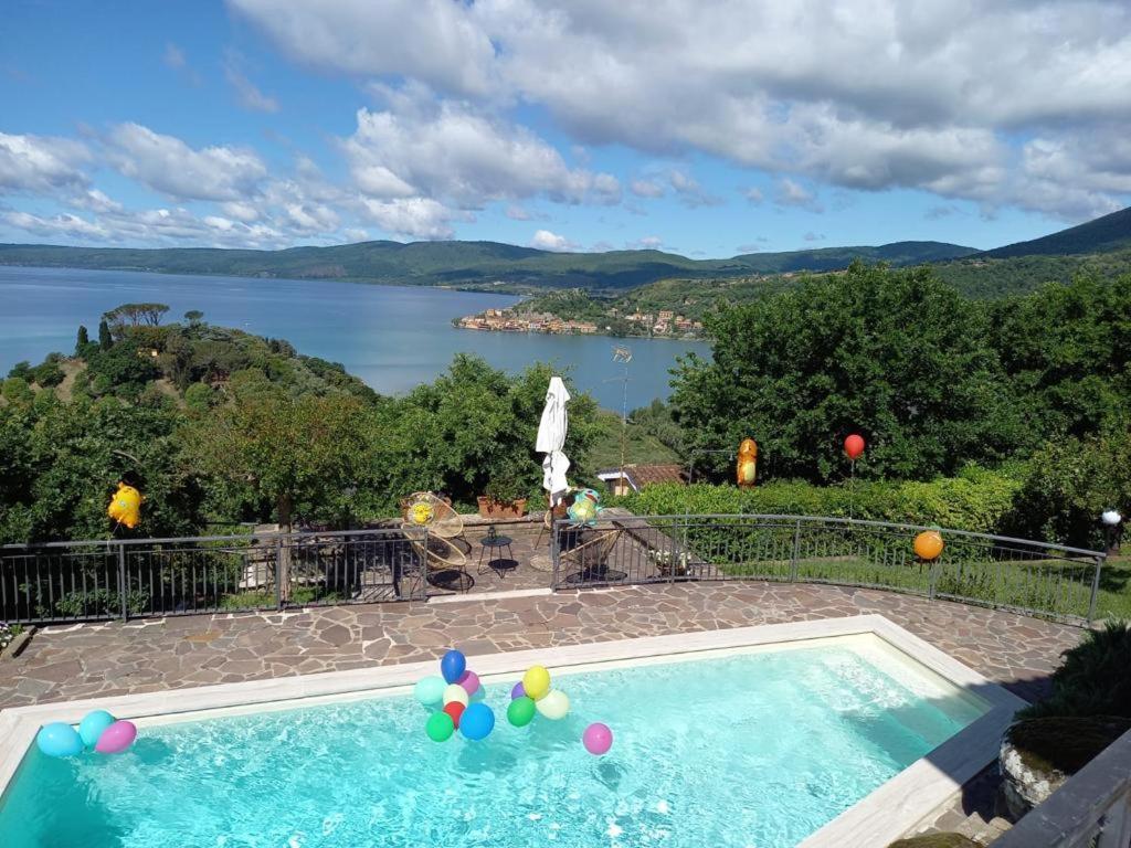 Villa Sul Lago A 35 Minuti Da Roma Trevignano Romano Buitenkant foto